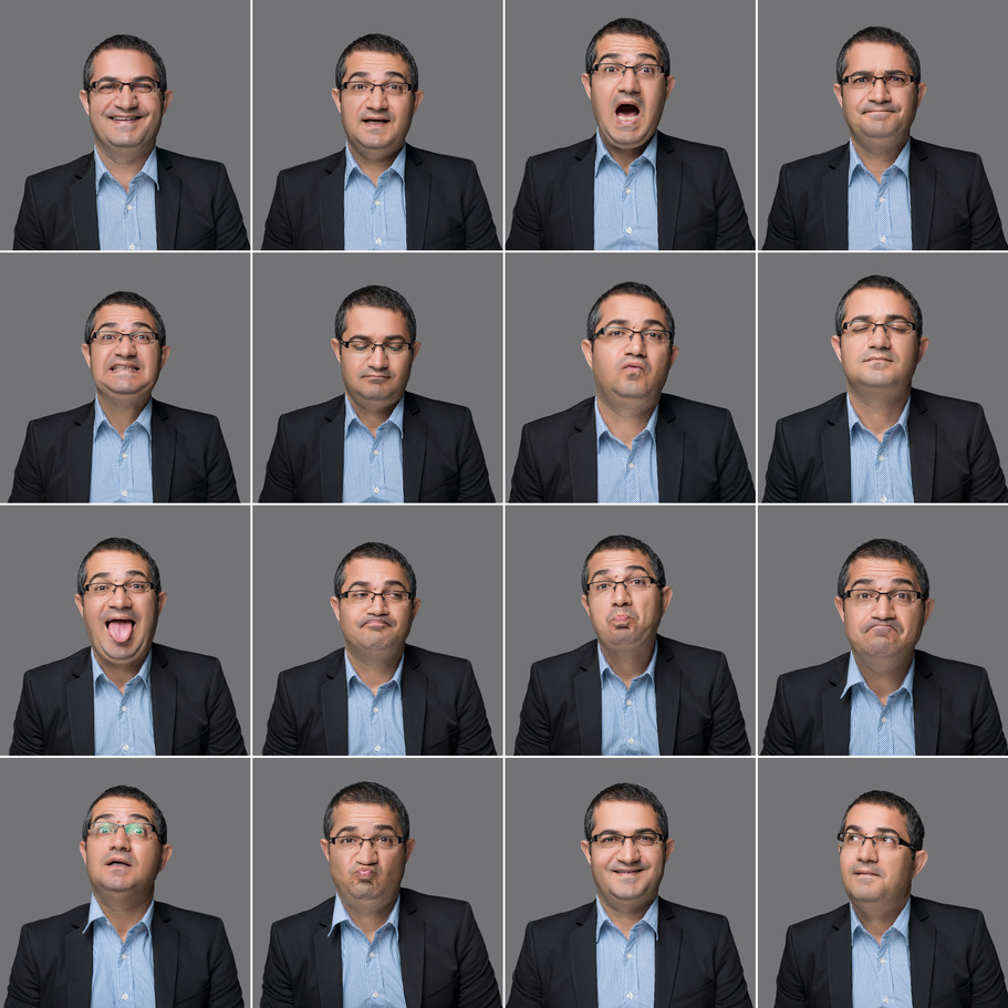 Real man multiple expressions